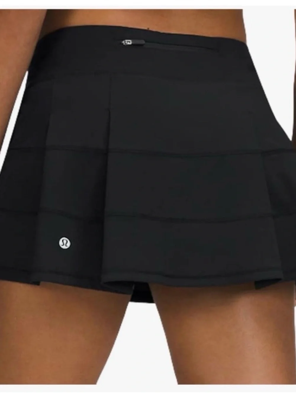 Lululemon Black Pace Rival Skirt Size 12